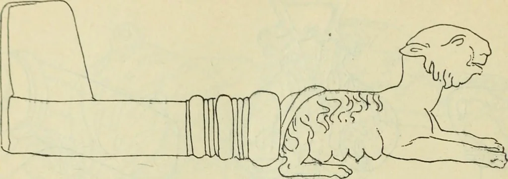 An illustration from Répertoire de la statuaire grecque et romaine, 1908, leaf 499