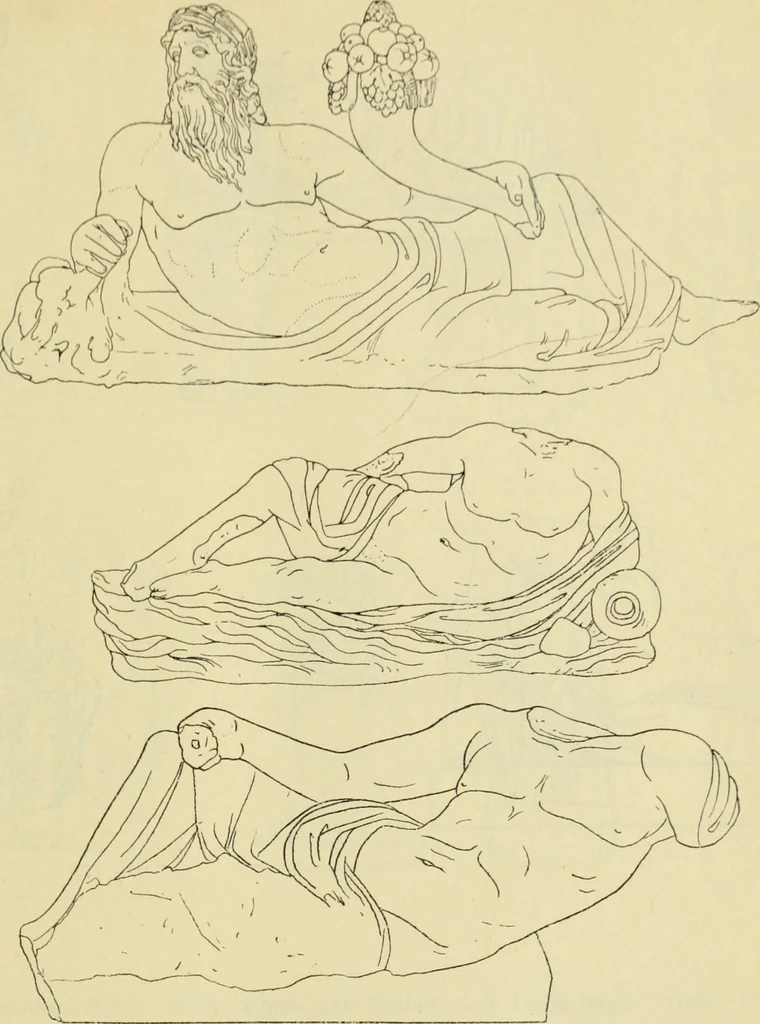 An illustration from Répertoire de la statuaire grecque et romaine, 1908, leaf 50