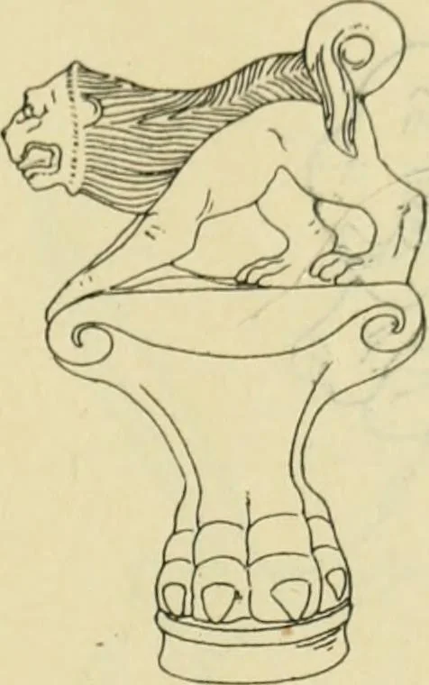 An illustration from Répertoire de la statuaire grecque et romaine, 1908, leaf 500