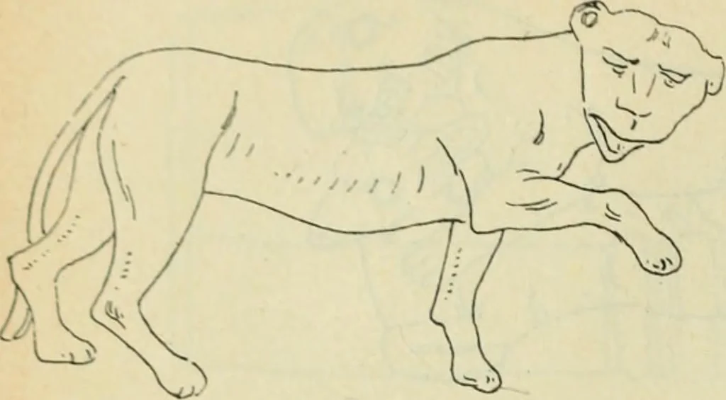 An illustration from Répertoire de la statuaire grecque et romaine, 1908, leaf 501