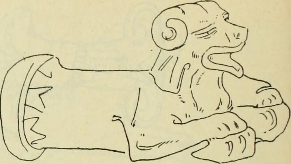 An illustration from Répertoire de la statuaire grecque et romaine, 1908, leaf 501