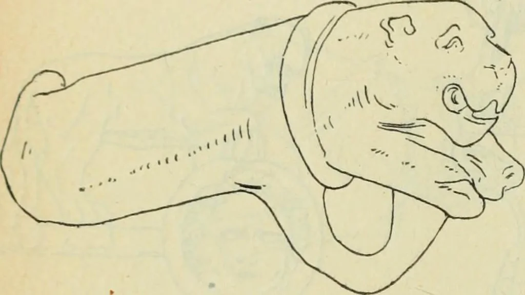 An illustration from Répertoire de la statuaire grecque et romaine, 1908, leaf 501