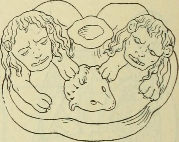 An illustration from Répertoire de la statuaire grecque et romaine, 1908, leaf 501