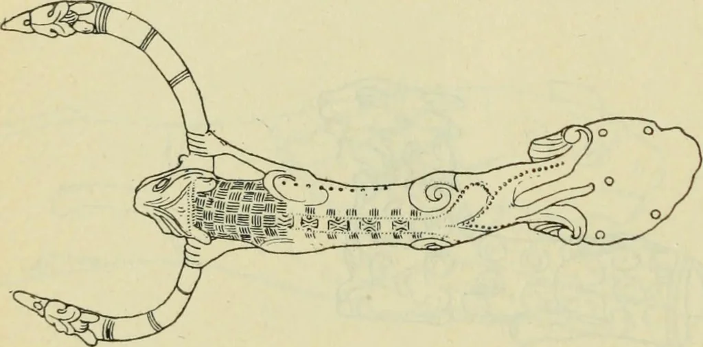 An illustration from Répertoire de la statuaire grecque et romaine, 1908, leaf 501