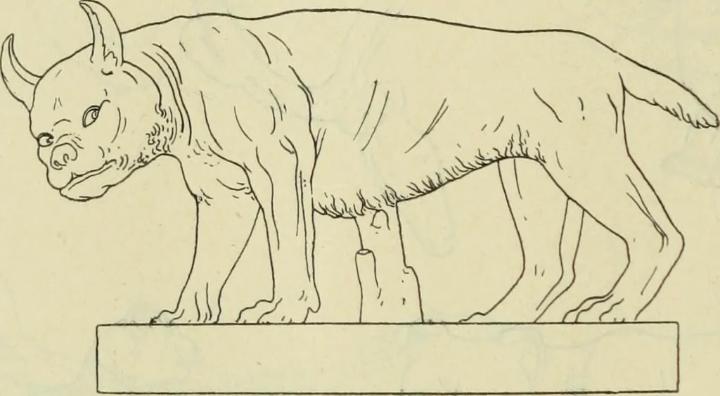 An illustration from Répertoire de la statuaire grecque et romaine, 1908, leaf 503