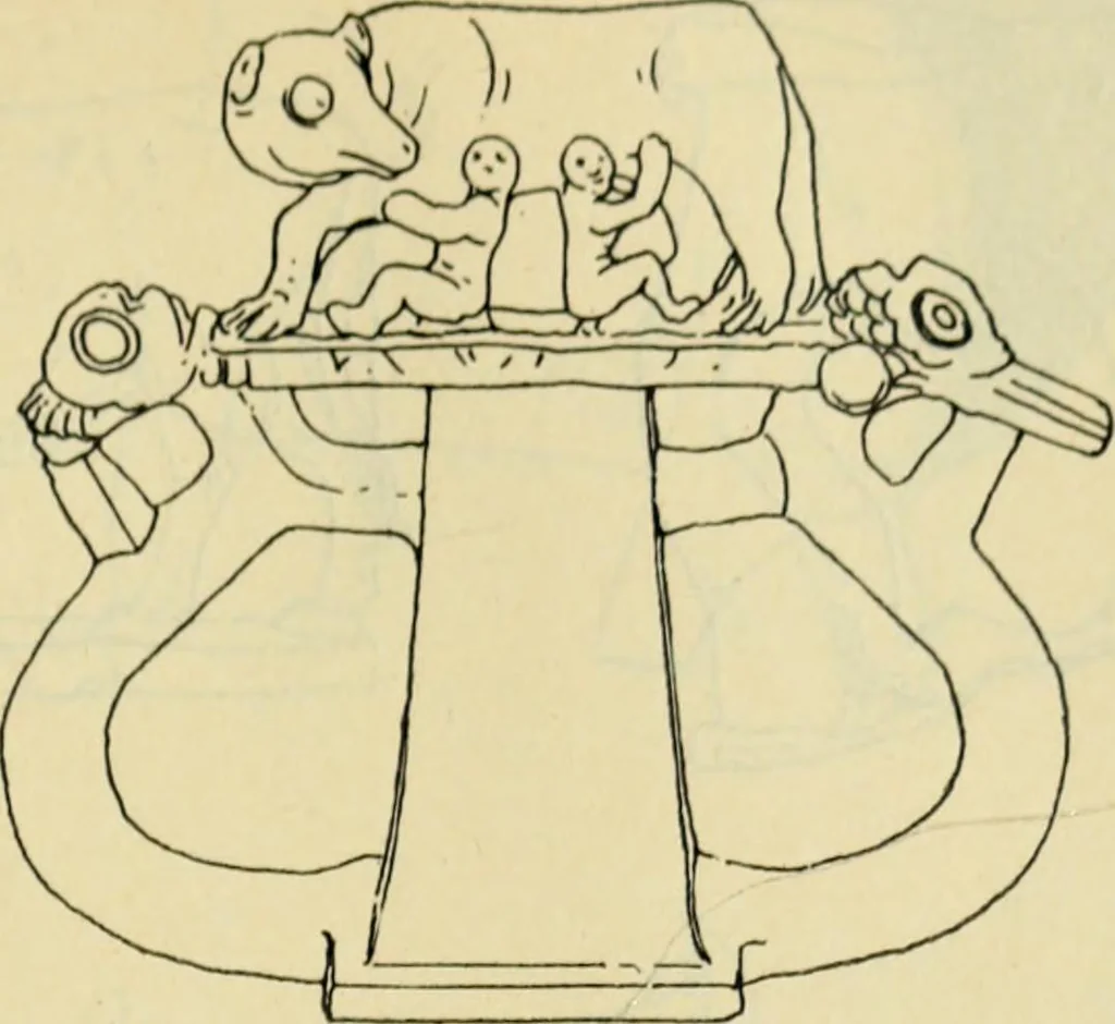 An illustration from Répertoire de la statuaire grecque et romaine, 1908, leaf 504