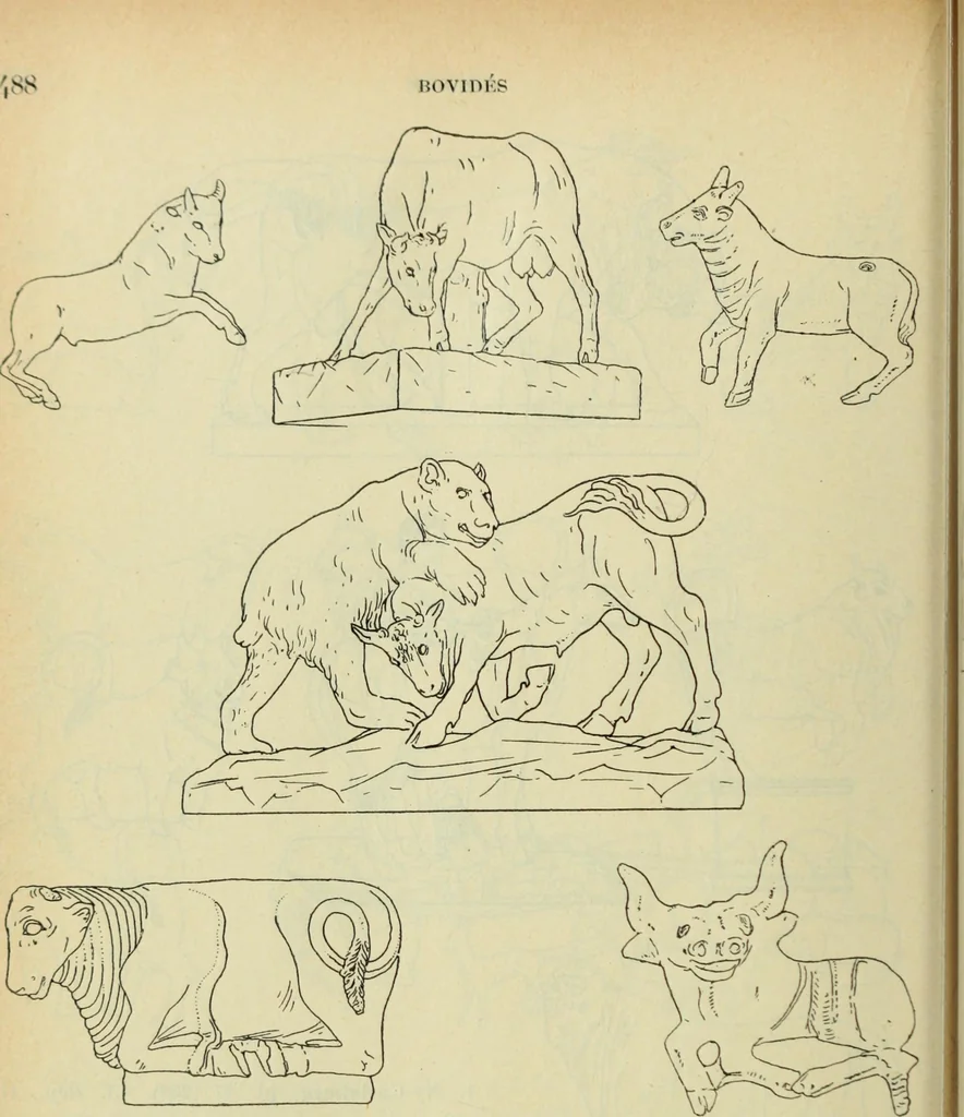 An illustration from Répertoire de la statuaire grecque et romaine, 1908, leaf 511