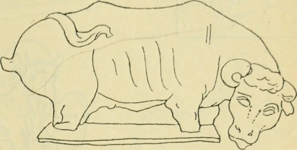 An illustration from Répertoire de la statuaire grecque et romaine, 1908, leaf 512