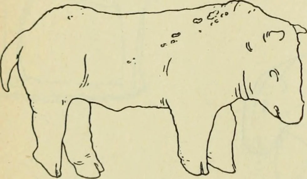 An illustration from Répertoire de la statuaire grecque et romaine, 1908, leaf 515