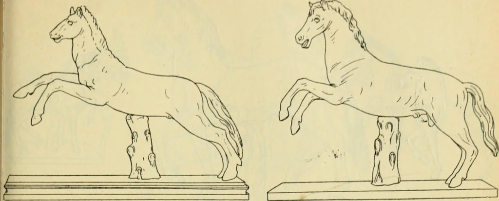 An illustration from Répertoire de la statuaire grecque et romaine, 1908, leaf 516