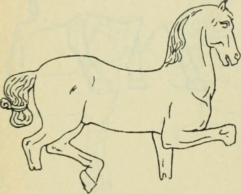 An illustration from Répertoire de la statuaire grecque et romaine, 1908, leaf 519