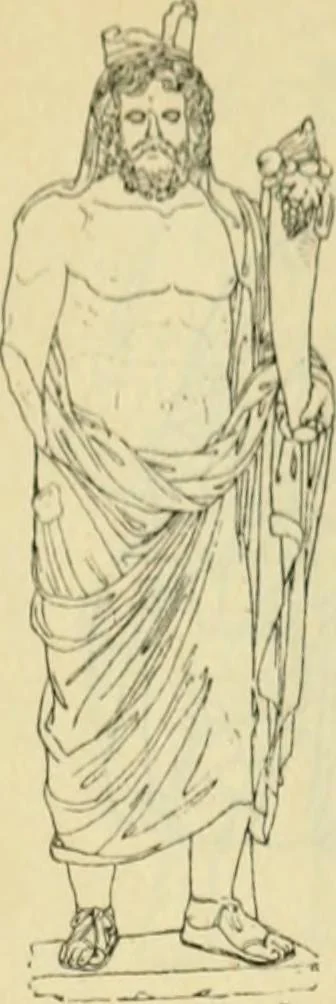 An illustration from Répertoire de la statuaire grecque et romaine, 1908, leaf 52