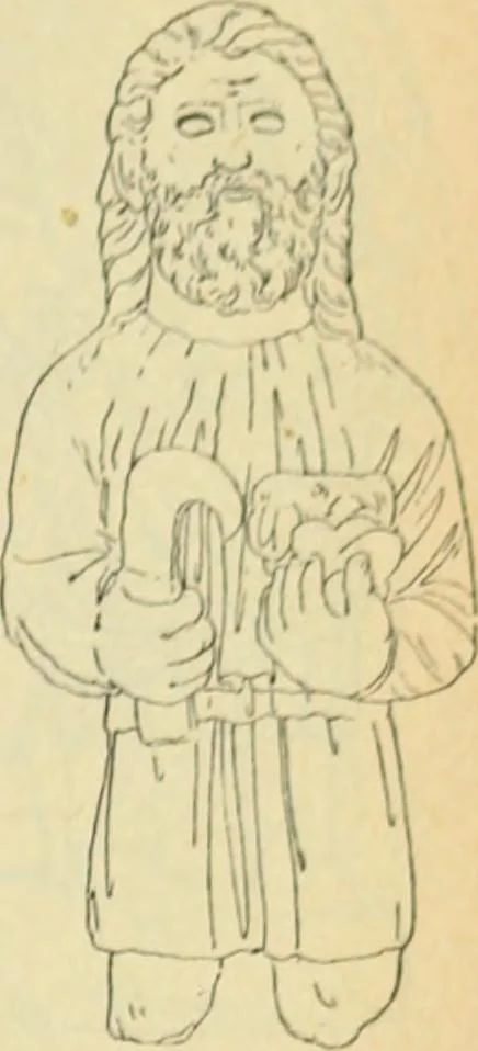 An illustration from Répertoire de la statuaire grecque et romaine, 1908, leaf 52