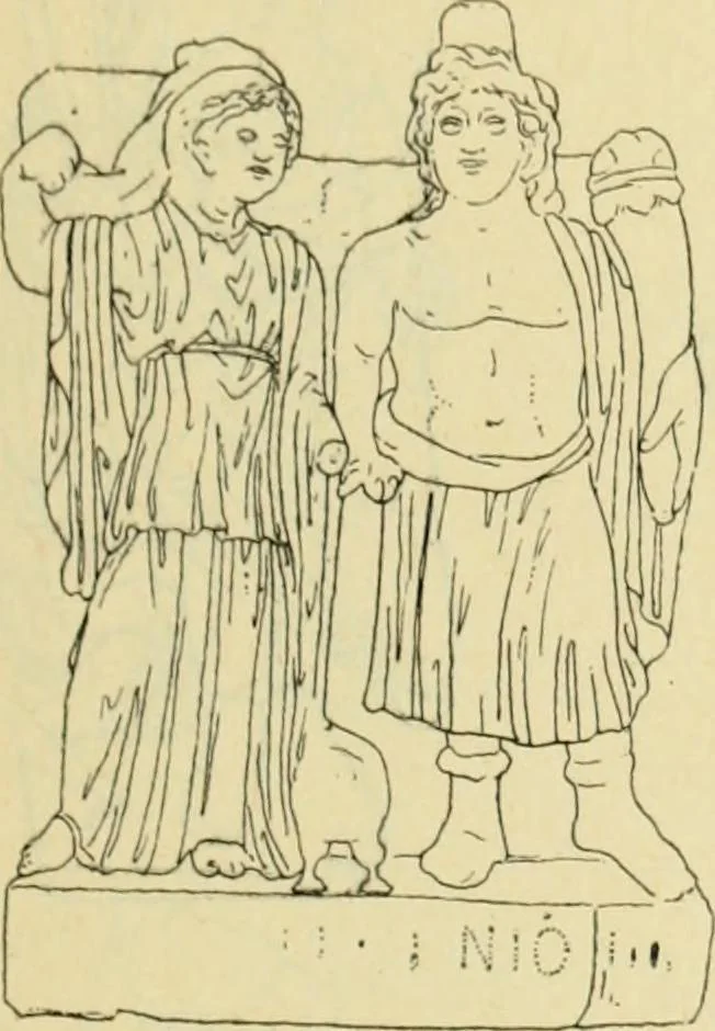 An illustration from Répertoire de la statuaire grecque et romaine, 1908, leaf 52