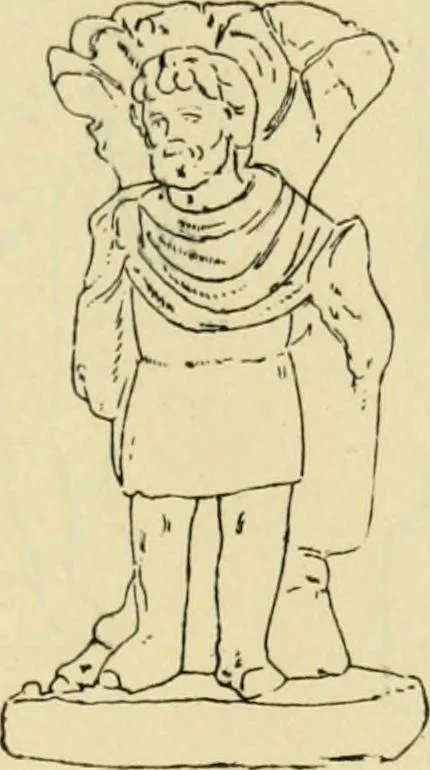 An illustration from Répertoire de la statuaire grecque et romaine, 1908, leaf 52