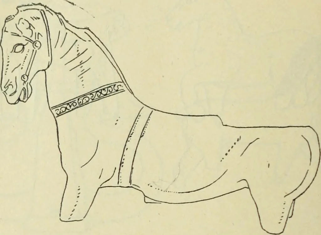 An illustration from Répertoire de la statuaire grecque et romaine, 1908, leaf 521