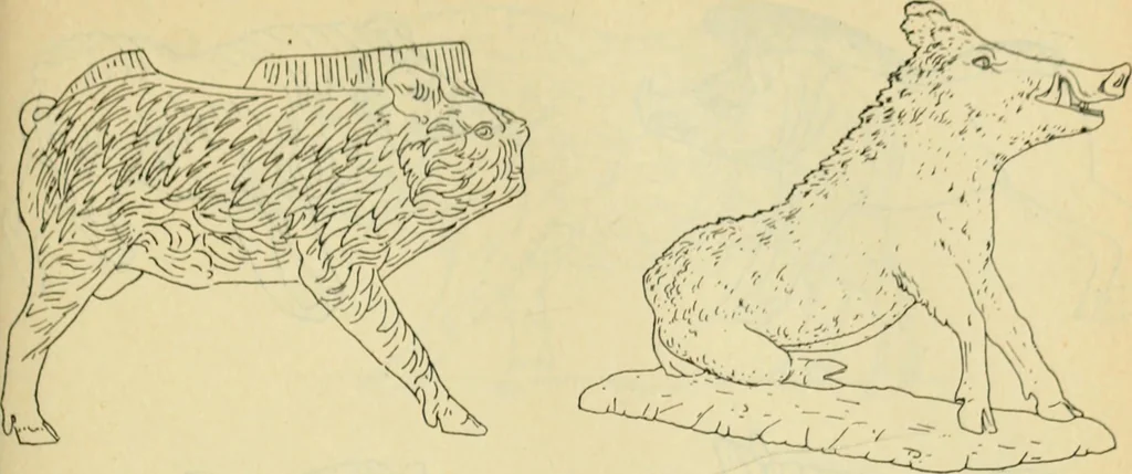 An illustration from Répertoire de la statuaire grecque et romaine, 1908, leaf 524