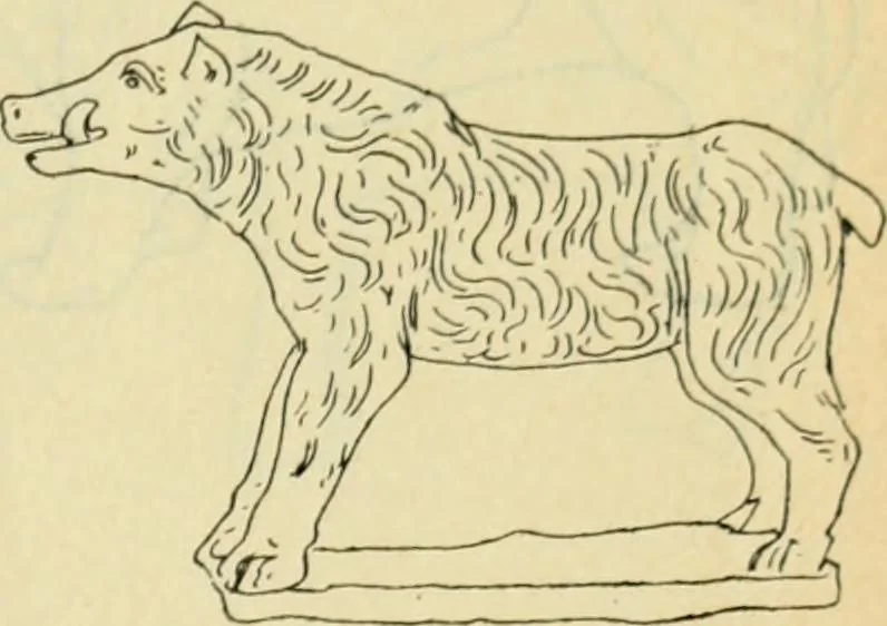 An illustration from Répertoire de la statuaire grecque et romaine, 1908, leaf 524