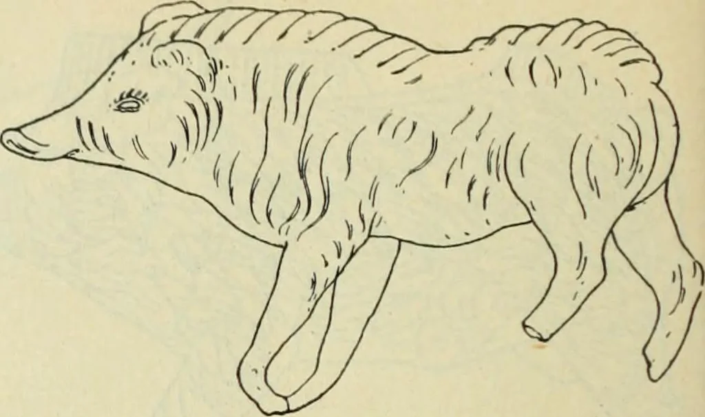 An illustration from Répertoire de la statuaire grecque et romaine, 1908, leaf 525