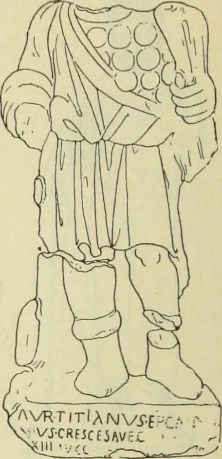 An illustration from Répertoire de la statuaire grecque et romaine, 1908, leaf 53