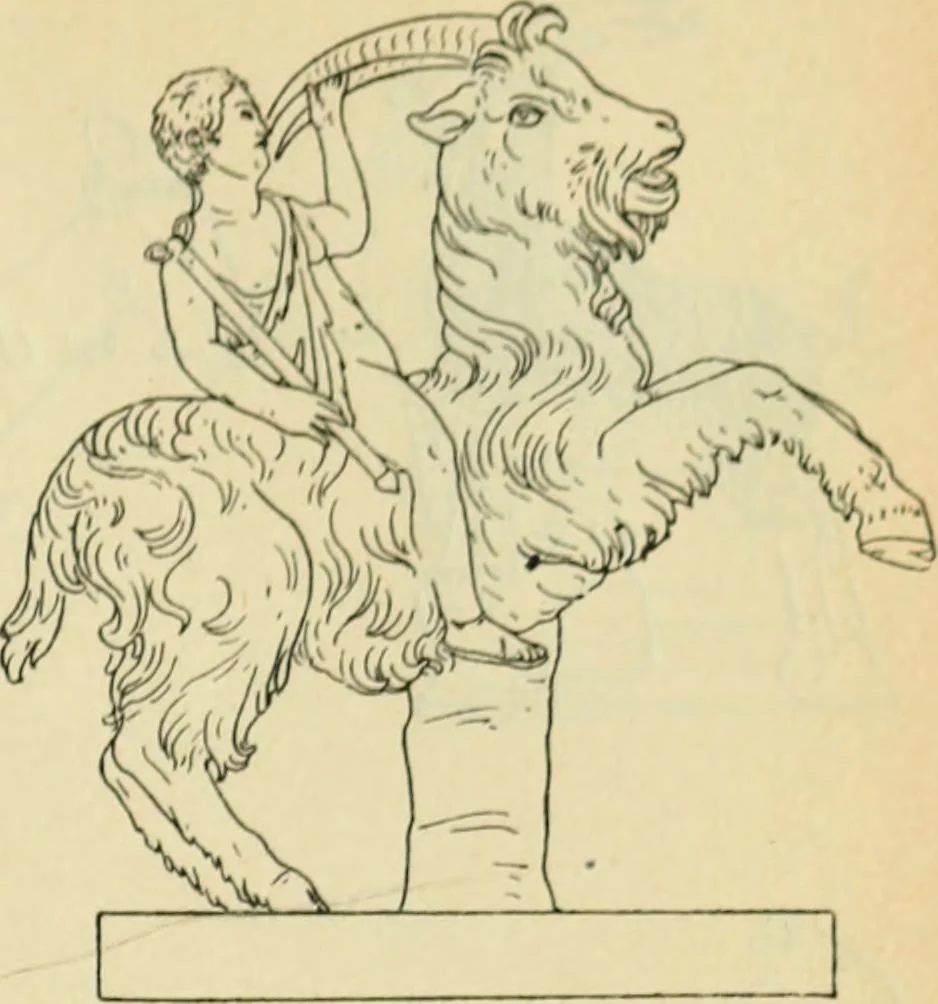 An illustration from Répertoire de la statuaire grecque et romaine, 1908, leaf 530