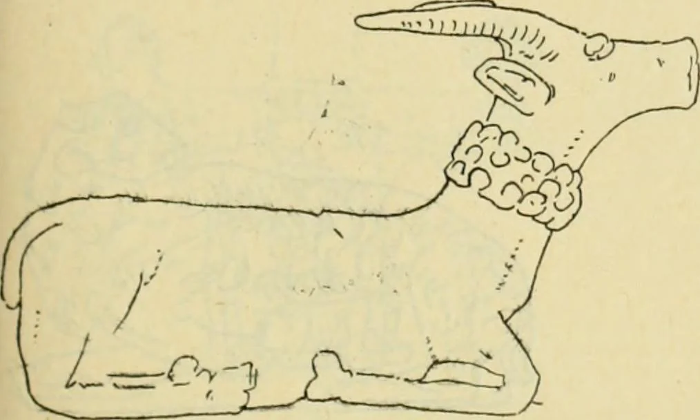 An illustration from Répertoire de la statuaire grecque et romaine, 1908, leaf 532