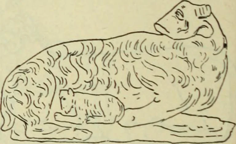 An illustration from Répertoire de la statuaire grecque et romaine, 1908, leaf 533