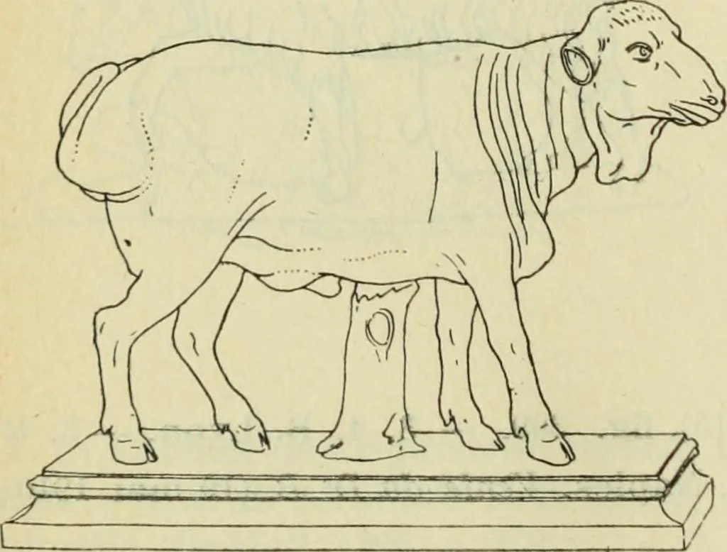 An illustration from Répertoire de la statuaire grecque et romaine, 1908, leaf 535