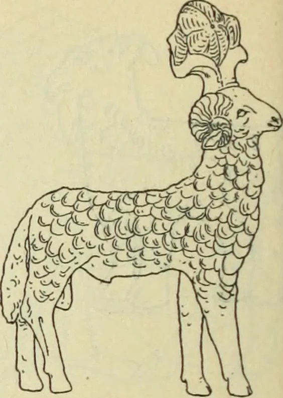 An illustration from Répertoire de la statuaire grecque et romaine, 1908, leaf 535