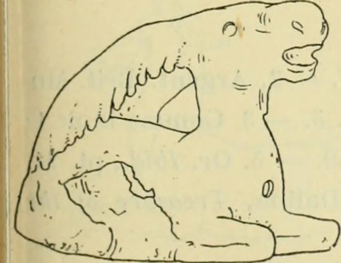 An illustration from Répertoire de la statuaire grecque et romaine, 1908, leaf 536