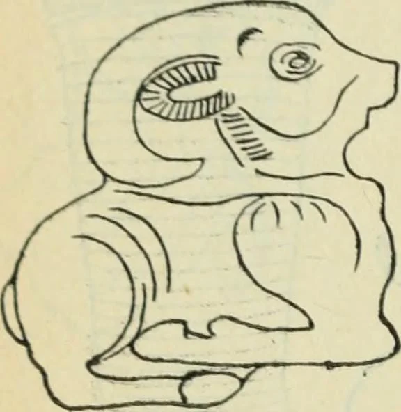 An illustration from Répertoire de la statuaire grecque et romaine, 1908, leaf 537