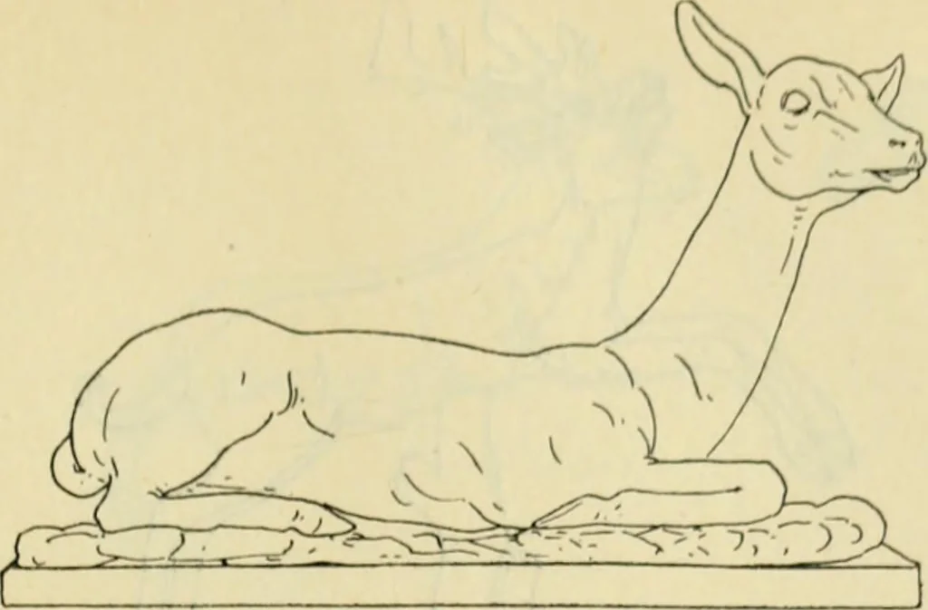 An illustration from Répertoire de la statuaire grecque et romaine, 1908, leaf 538