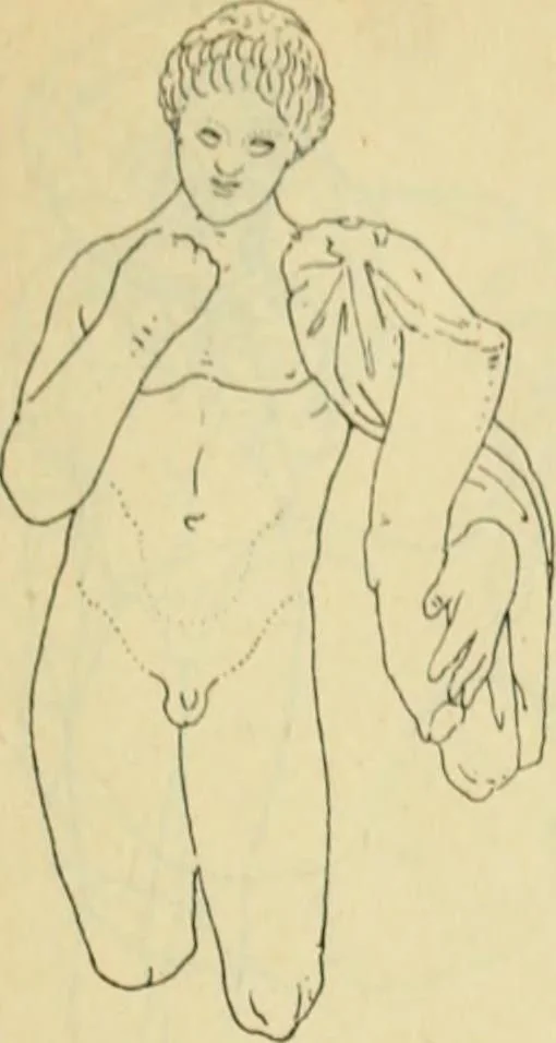 An illustration from Répertoire de la statuaire grecque et romaine, 1908, leaf 54