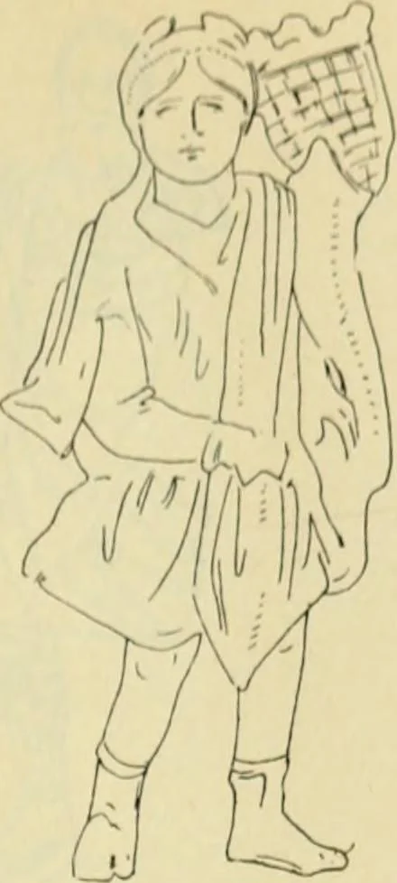 An illustration from Répertoire de la statuaire grecque et romaine, 1908, leaf 54