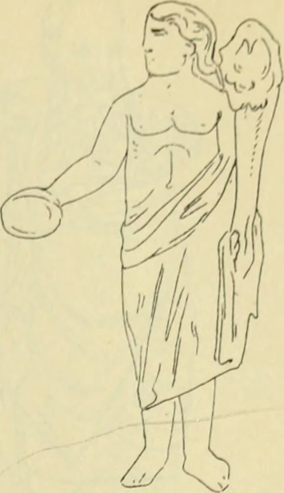 An illustration from Répertoire de la statuaire grecque et romaine, 1908, leaf 54