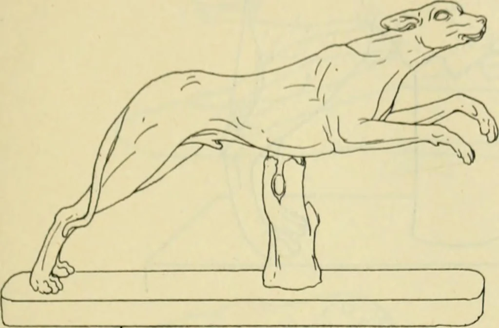 An illustration from Répertoire de la statuaire grecque et romaine, 1908, leaf 544