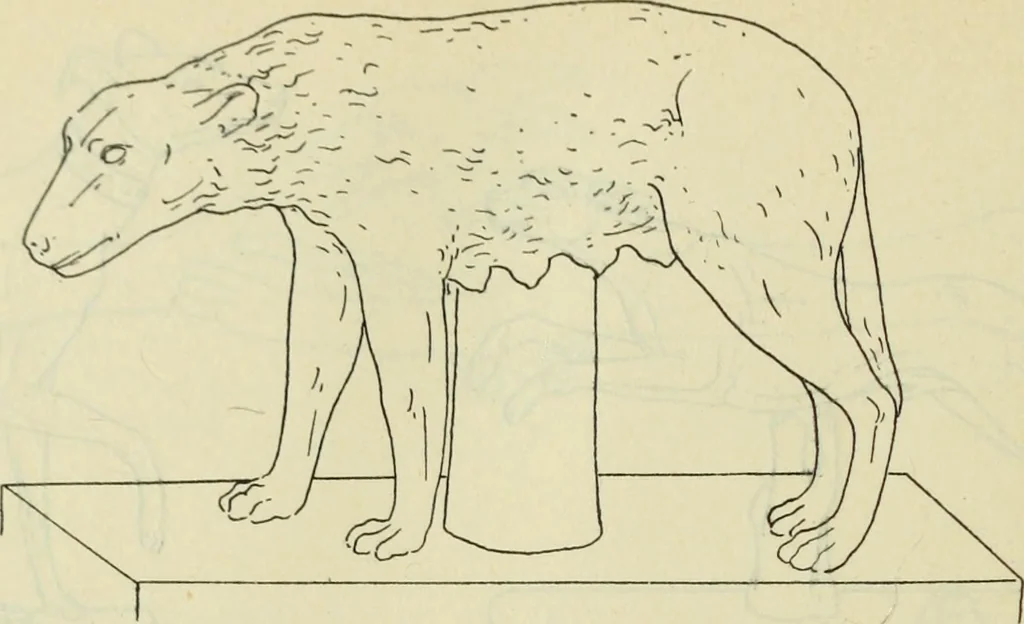 An illustration from Répertoire de la statuaire grecque et romaine, 1908, leaf 545