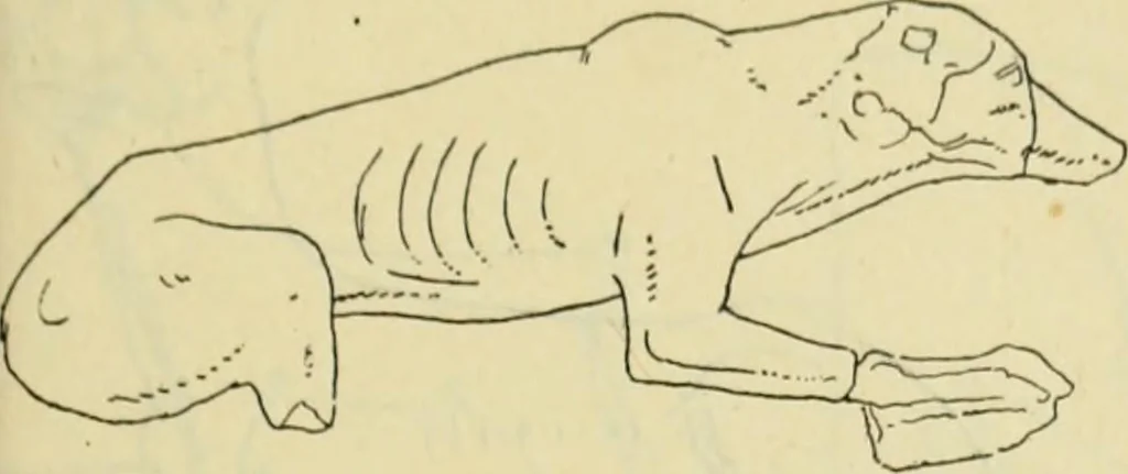 An illustration from Répertoire de la statuaire grecque et romaine, 1908, leaf 546