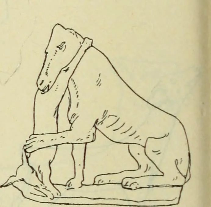 An illustration from Répertoire de la statuaire grecque et romaine, 1908, leaf 549