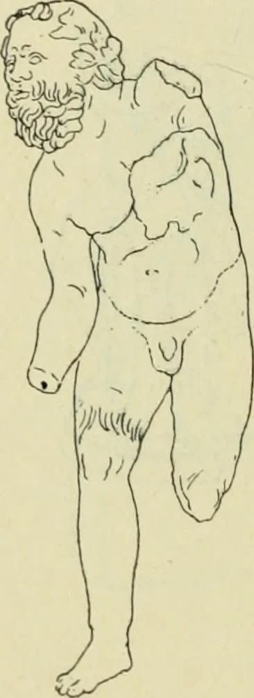 An illustration from Répertoire de la statuaire grecque et romaine, 1908, leaf 55