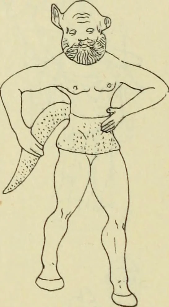An illustration from Répertoire de la statuaire grecque et romaine, 1908, leaf 55