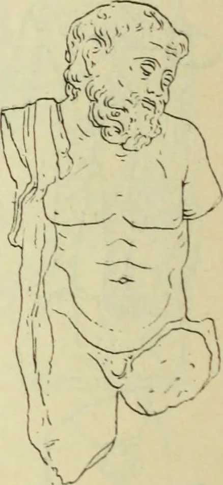 An illustration from Répertoire de la statuaire grecque et romaine, 1908, leaf 55
