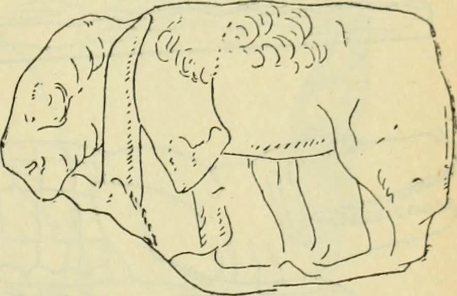 An illustration from Répertoire de la statuaire grecque et romaine, 1908, leaf 550