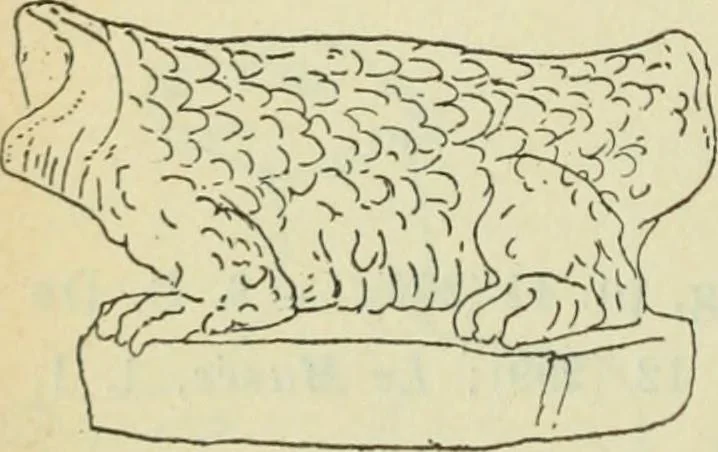 An illustration from Répertoire de la statuaire grecque et romaine, 1908, leaf 551