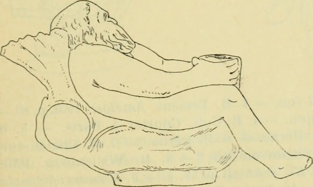 An illustration from Répertoire de la statuaire grecque et romaine, 1908, leaf 56