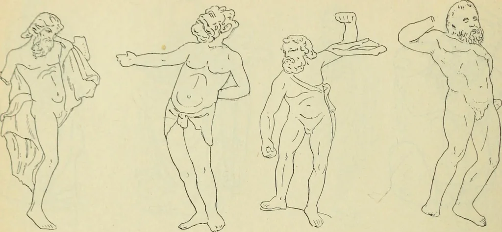 An illustration from Répertoire de la statuaire grecque et romaine, 1908, leaf 57