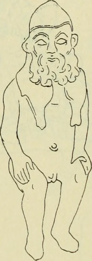 An illustration from Répertoire de la statuaire grecque et romaine, 1908, leaf 57