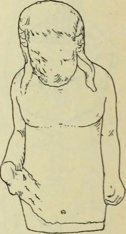 An illustration from Répertoire de la statuaire grecque et romaine, 1908, leaf 57