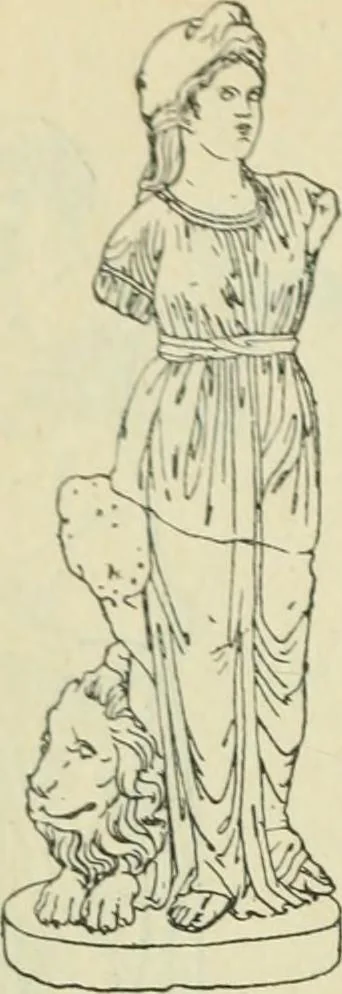 An illustration from Répertoire de la statuaire grecque et romaine, 1908, leaf 575