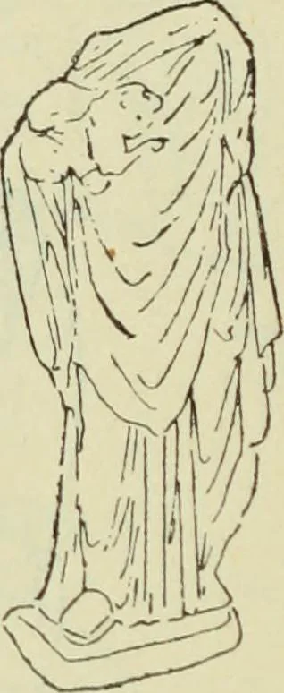 An illustration from Répertoire de la statuaire grecque et romaine, 1908, leaf 575